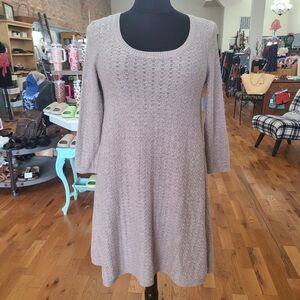 AE Neutral Knit Dress Size Medium
